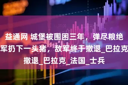益通网 城堡被围困三年，弹尽粮绝之际，女将军扔下一头猪，敌军终于撤退_巴拉克_法国_士兵