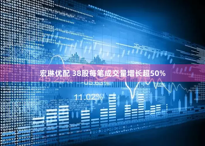 宏琳优配 38股每笔成交量增长超50%
